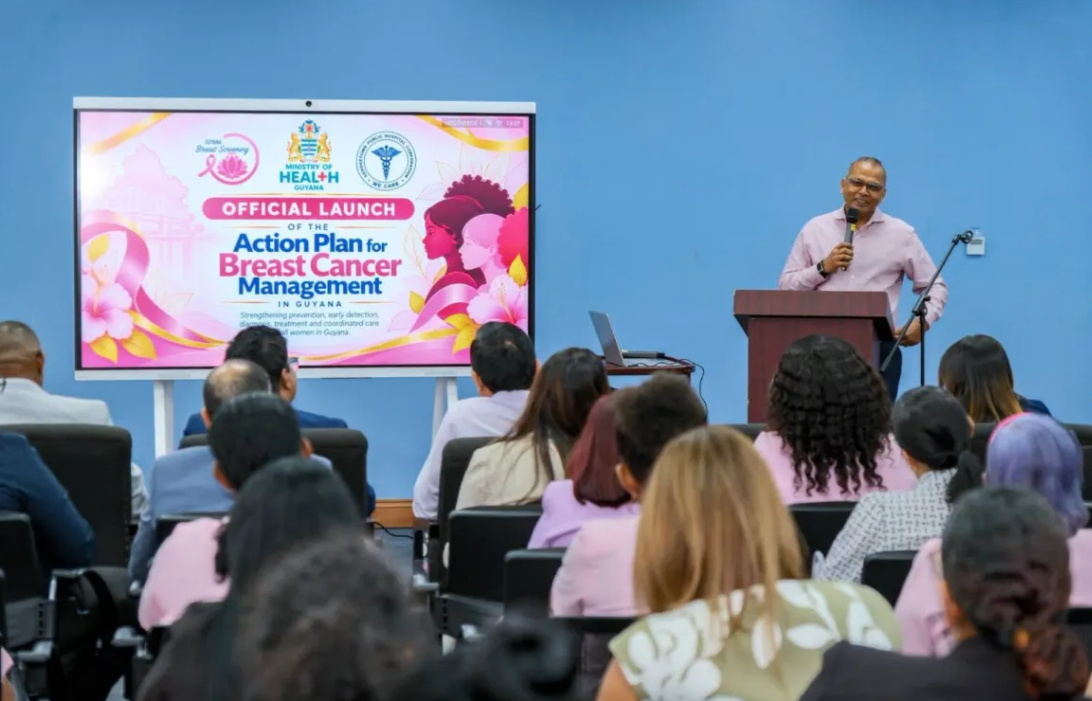 Guyana launches national plan to deal with breast cancer