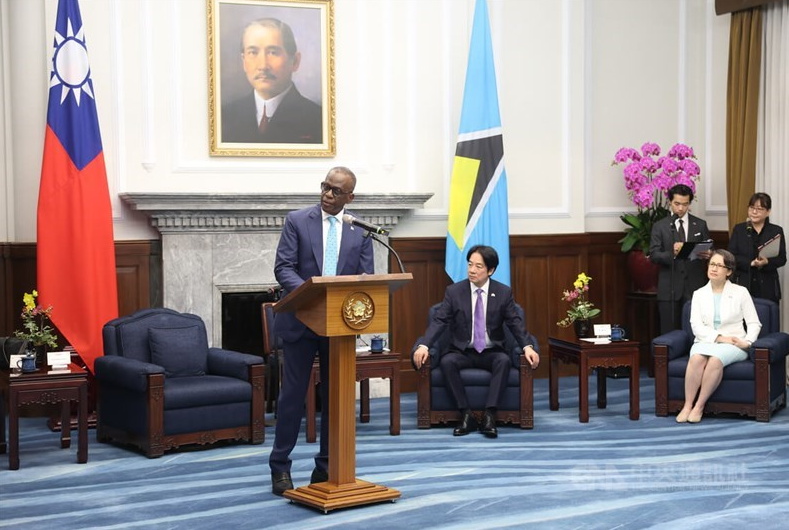 St. Lucia PM hopes to deepen ties with Taiwan, expand scholarships