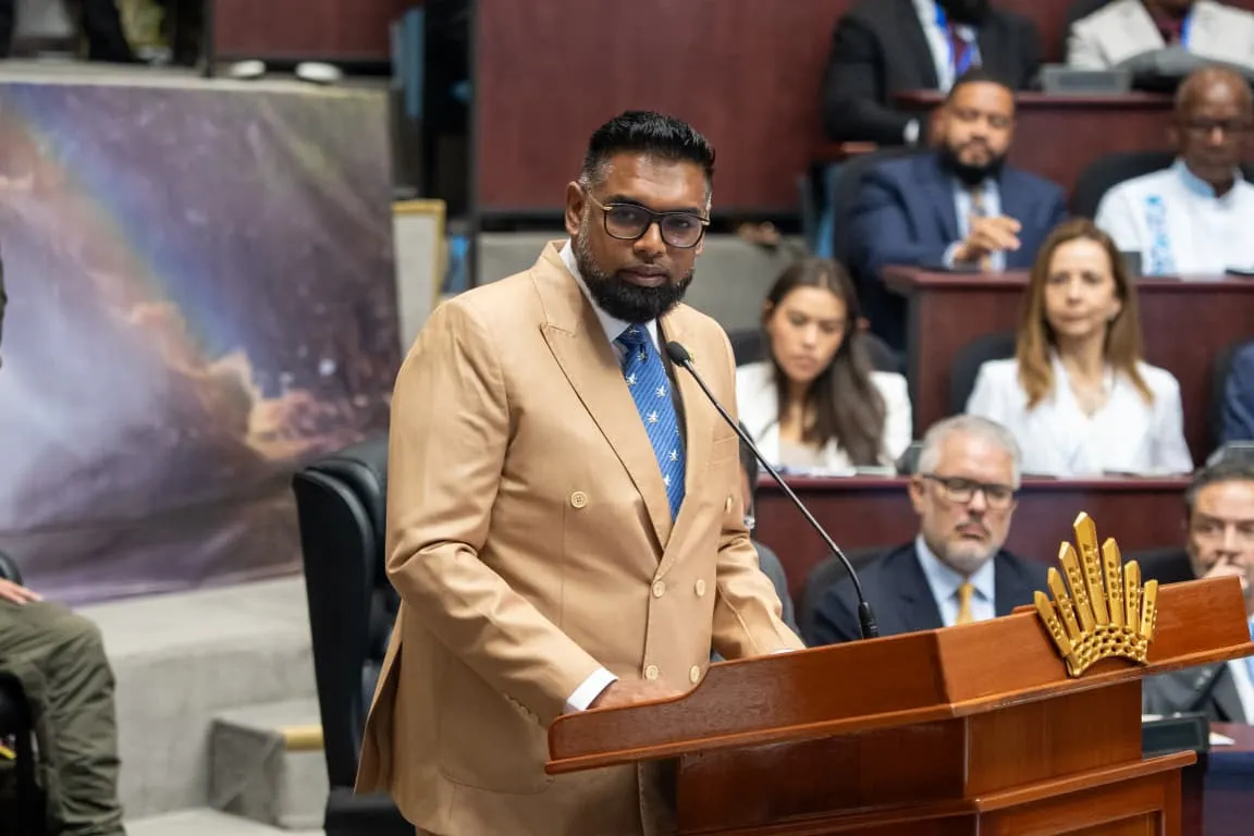 President Irfaan Ali delivered the keynote address at the Second Global Biodiversity Alliance Conference and Financing Forum.