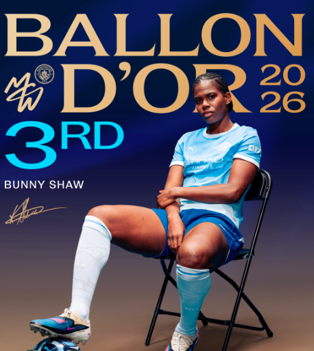 Shaw creates history with historic Ballon d’Or podium finish