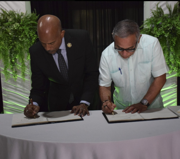CDF signs multi-million dollar aid package with Belize