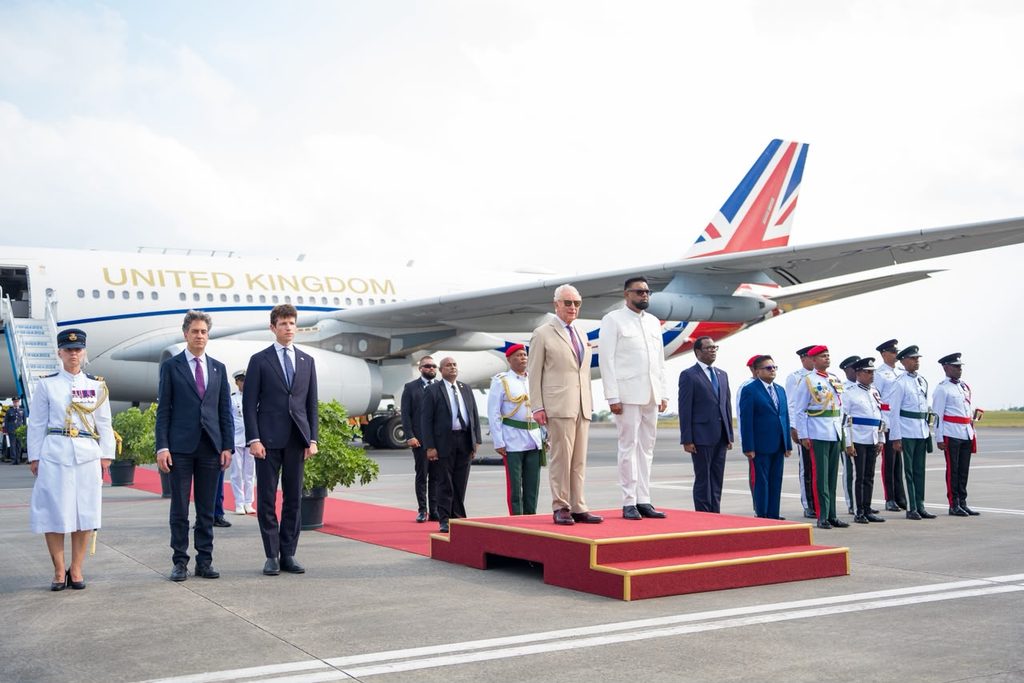 Arrival of King Charles