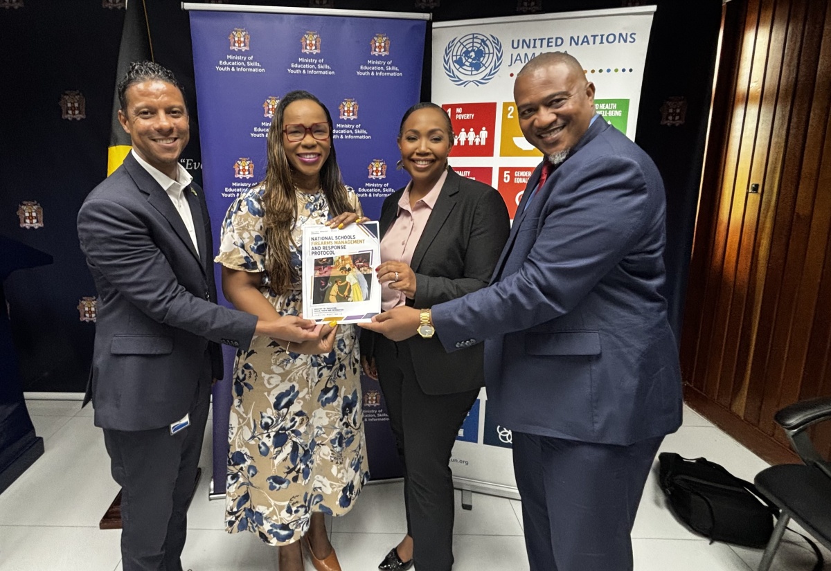 Jamaica introduces protocol to tackle gun violence in schools